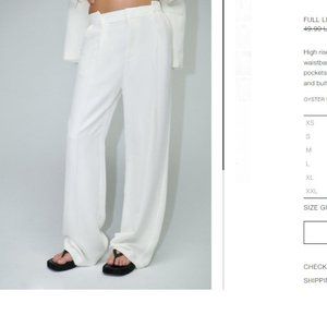 Full Length Pant in Oyster White 3152/500